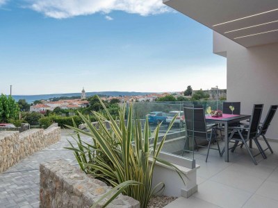 Apartment Luxury Beachfront Krk Apartments with Terrace - Studio Apartment with Terrace - Outdoor photo 19