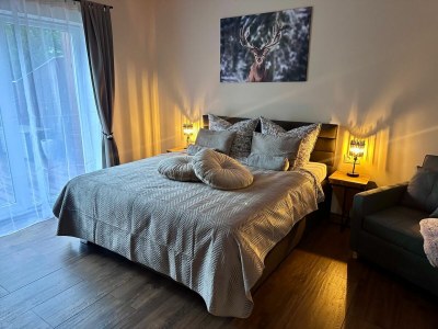 Holiday house Ferienhaus MILA - mit Pool, Sauna, Whirlwanne, 5000qm Privatgelände und Bolzplatz - Outdoor photo 7