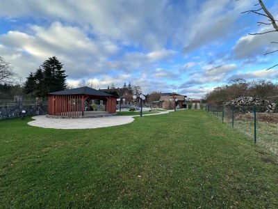 Holiday house Ferienhaus MILA - mit Pool, Sauna, Whirlwanne, 5000qm Privatgelände und Bolzplatz - Outdoor photo 17