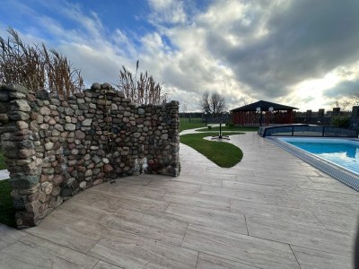 Holiday house Ferienhaus MILA - mit Pool, Sauna, Whirlwanne, 5000qm Privatgelände und Bolzplatz - Outdoor photo 26