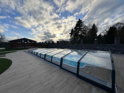 Holiday house Ferienhaus MILA - mit Pool, Sauna, Whirlwanne, 5000qm Privatgelände und Bolzplatz - Outdoor photo 31