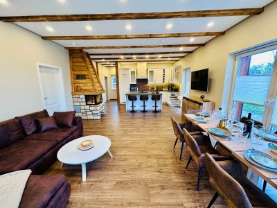 Holiday house Ferienhaus MILA - mit Pool, Sauna, Whirlwanne, 5000qm Privatgelände und Bolzplatz - Features photo 33