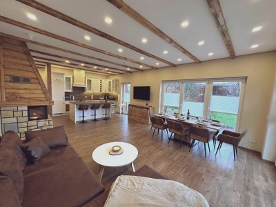 Holiday house Ferienhaus MILA - mit Pool, Sauna, Whirlwanne, 5000qm Privatgelände und Bolzplatz - Features photo 36