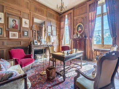 Villa Schloss in Sarthe mit beheiztem Pool - Features photo 41