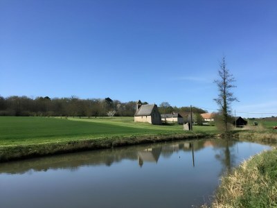 Holiday house Stone House in Sarthe with Historic Chapel - Outdoor photo 4