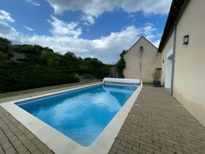 Holiday house Barn in Sarthe with Private Heated Pool - Outdoor photo 4