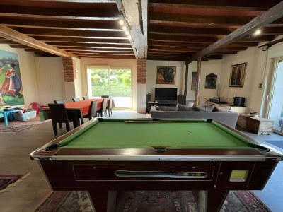 Holiday house Barn in Sarthe with Private Heated Pool - Outdoor photo 31