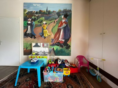 Holiday house Barn in Sarthe with Private Heated Pool - Outdoor photo 32