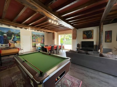Holiday house Barn in Sarthe with Private Heated Pool - Outdoor photo 35