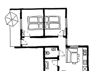 Apartment Appartement Berg & Wald - 2 Schlafr., Dusche, WC - Features photo 35