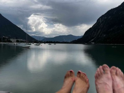 Apartment Ferienhaus mit Seeblick - Outdoor photo 7