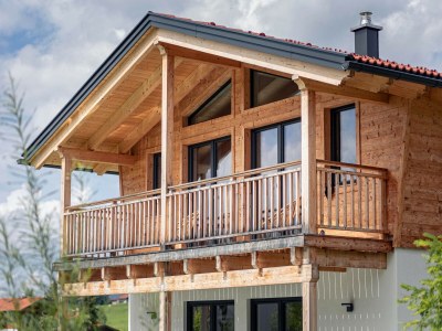 Chalet Chalet in Inzell mit Pool & Alpenblick - Outdoor photo 6