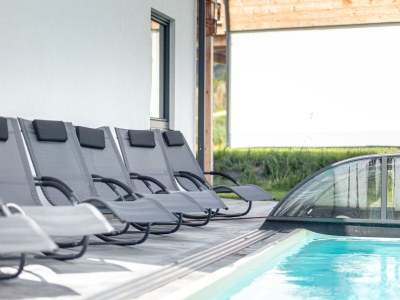 Chalet Chalet in Inzell mit Pool & Alpenblick - Outdoor photo 18