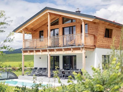 Chalet Chalet in Inzell with Pool & Alpine Views in Chiemgau - Chalet