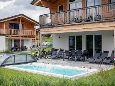 Chalet Chalet in Inzell with Pool & Alpine Views - Outdoor photo 3