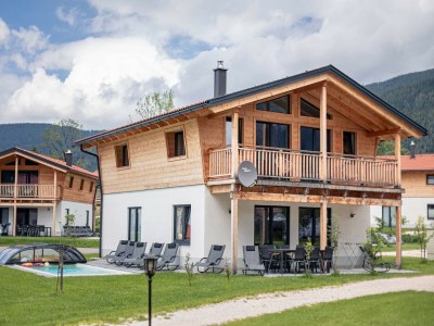 Chalet Chalet in Inzell with Pool & Alpine Views - Outdoor photo 14