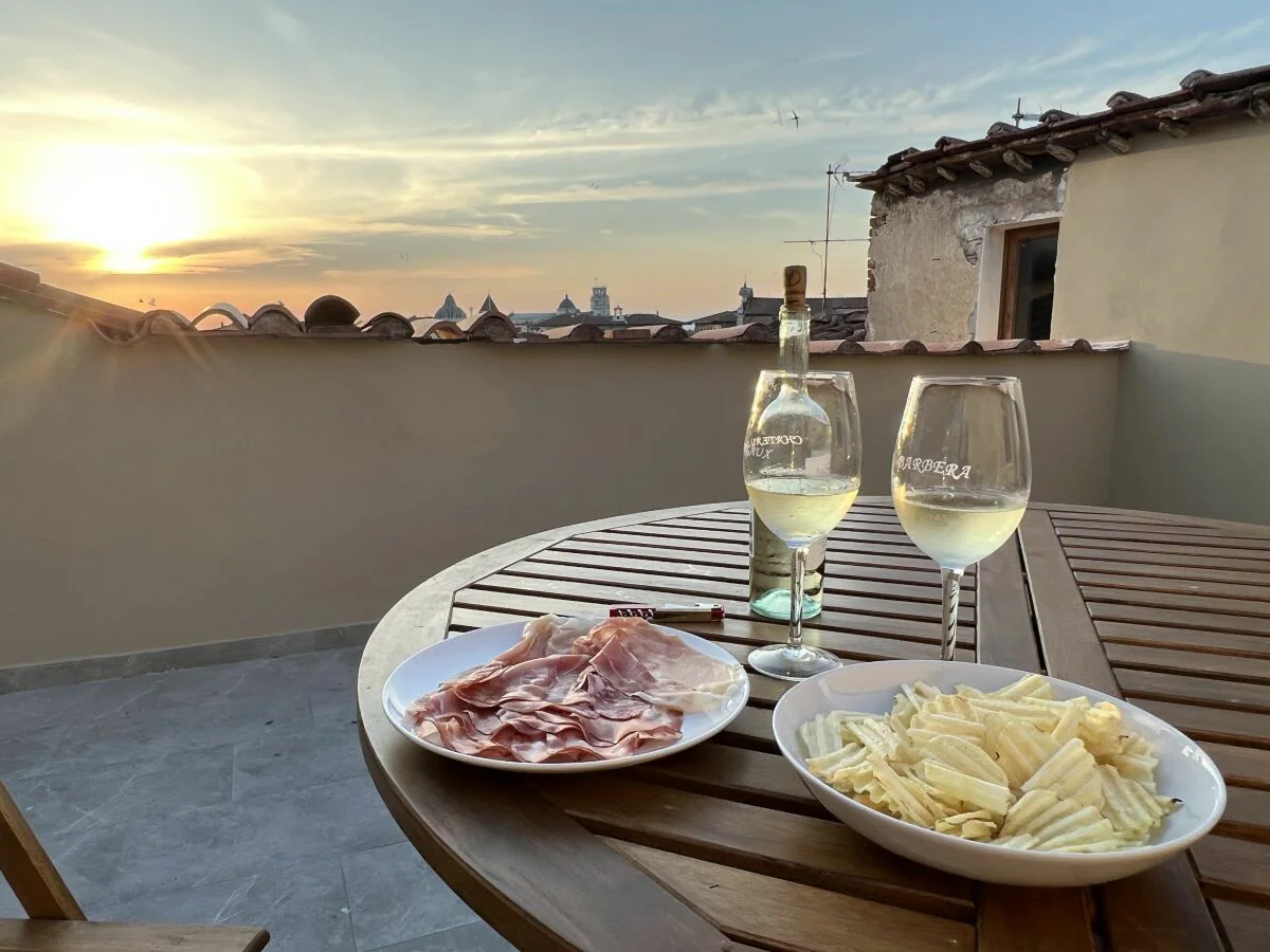 Holiday apartment La Dolce Vista_Tower view Terrace