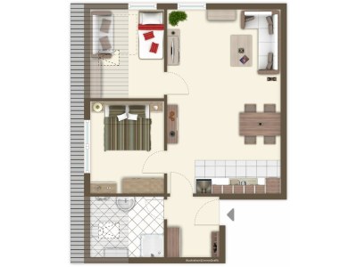 Holiday apartment Ferienwohnung  Sieltrift 4-12 - Document photo 23