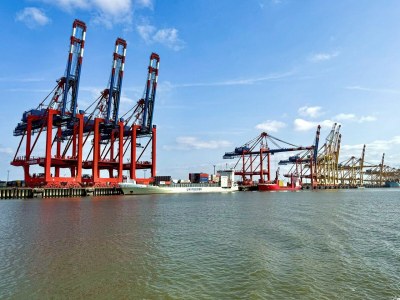 Holiday apartment Ferienwohnung "Weserblick" Columbus Center - Outdoor photo 11