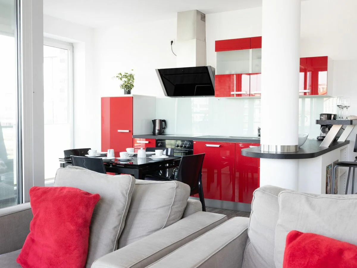 Holiday apartment Ferienwohnung "Hafenblick" im NewPort