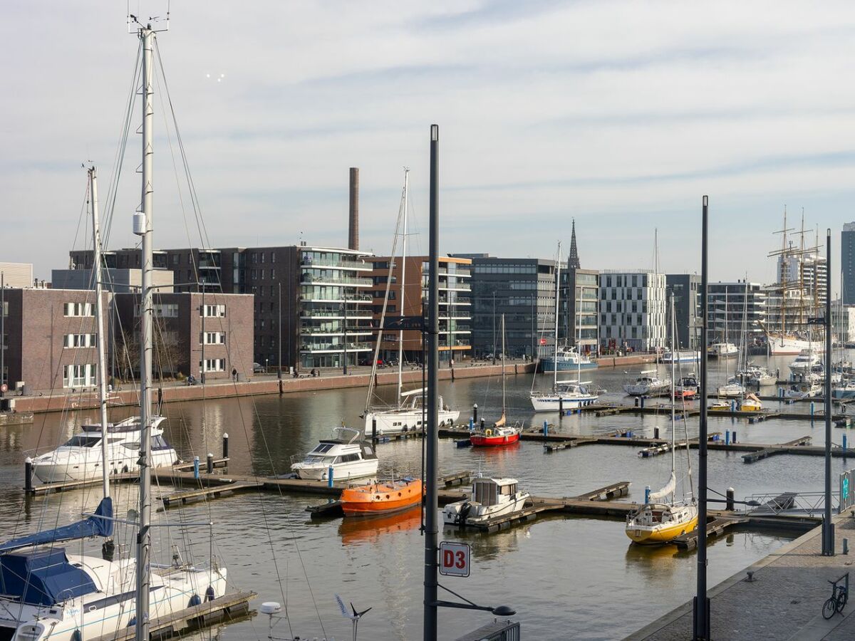 Holiday apartment Ferienwohnung "Hafenblick" im NewPort - Outdoor photo 3