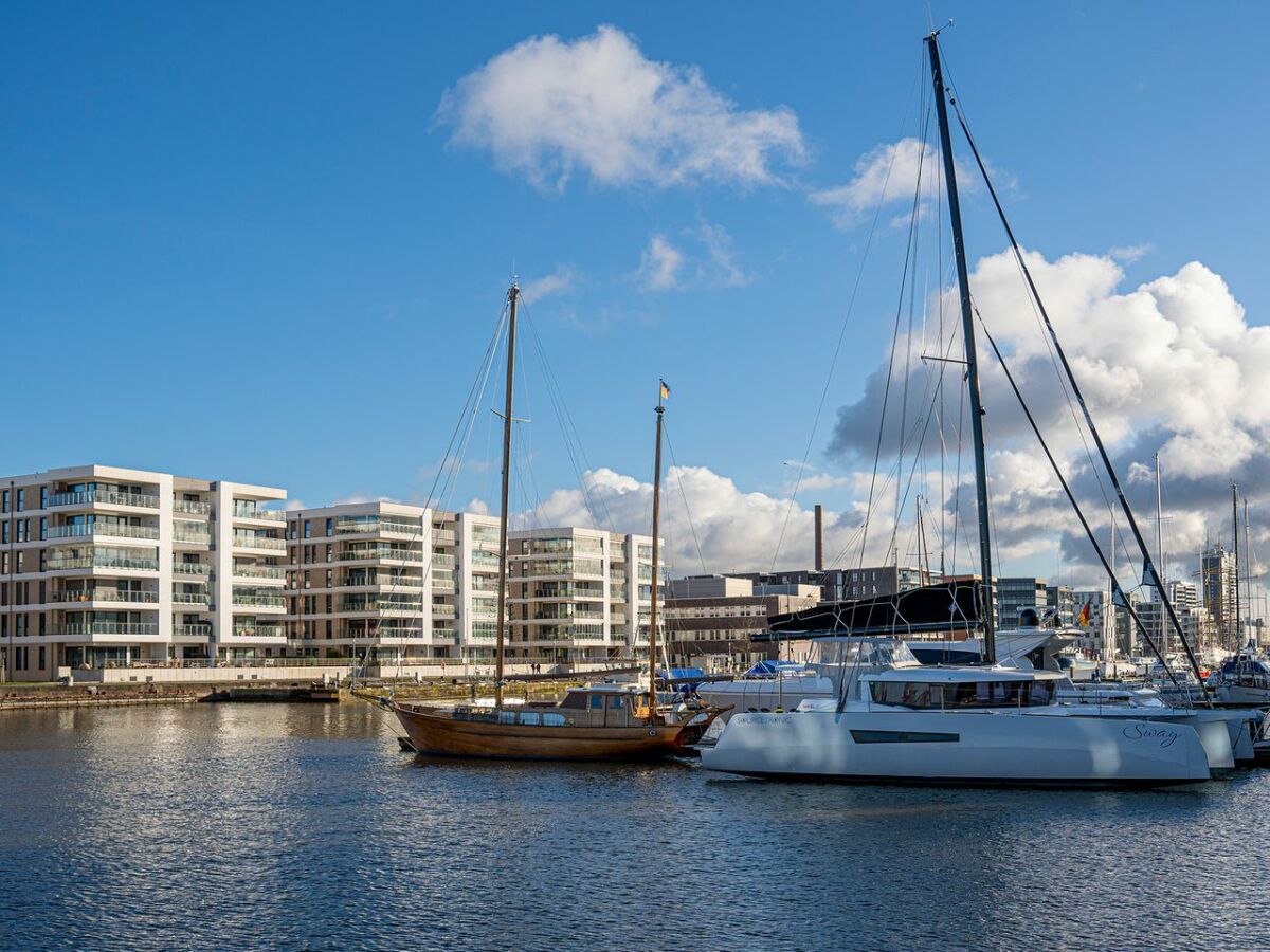 Holiday apartment Ferienwohnung "Hafenblick" im NewPort - Outdoor photo 4