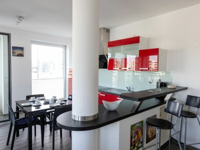 Holiday apartment Ferienwohnung "Hafenblick" im NewPort - Features photo 13