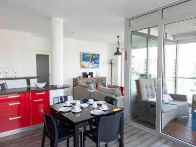 Holiday apartment Ferienwohnung "Hafenblick" im NewPort - Features photo 14