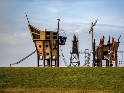 Holiday house Ferienhaus "Glück Auf! II" Mellumplate 27 - Outdoor photo 21