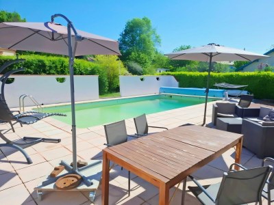 Holiday house Villa in St Denis mit Pool und Blick auf die Pyrenäen - Outdoor photo 3