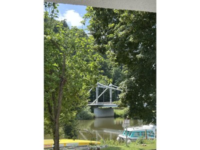 Apartment Ferienhaus, Bad, WC, Flussblick - Outdoor photo 8