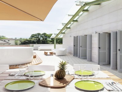 Apartment Wohnung in Lucca mit Whirlpool und Terrasse - Outdoor photo 8