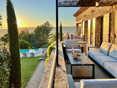 Holiday house provence living in Roussillon - Holiday house