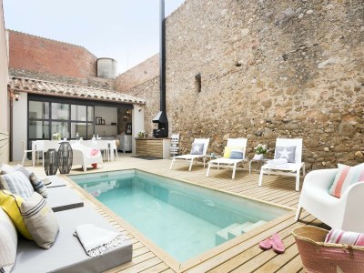 Cottage Traditionelles Ferienhaus mit Pool - Outdoor photo 9