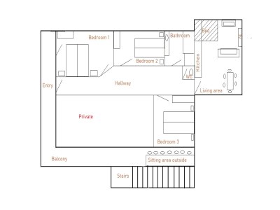 Apartment Appartement/Fewo, Toilette und Bad/Dusche getrennt - Features photo 111