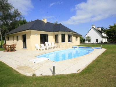 Holiday house Villa with Private Pool in Plestin-les-Grèves - Outdoor photo 8