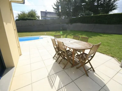 Holiday house Villa with Private Pool in Plestin-les-Grèves - Outdoor photo 10