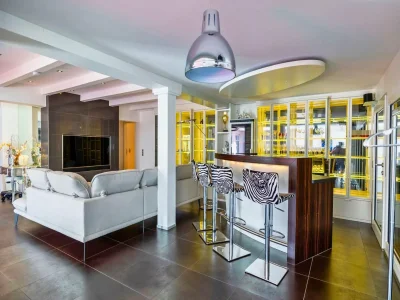 Apartment Ferienwohnung mit Bar, Freizeitraum in Kastellaun - Features photo 27