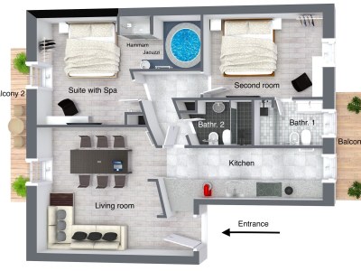 Holiday house Luxury SPA Apartment with Jacuzzi & Turkish - Document photo 42