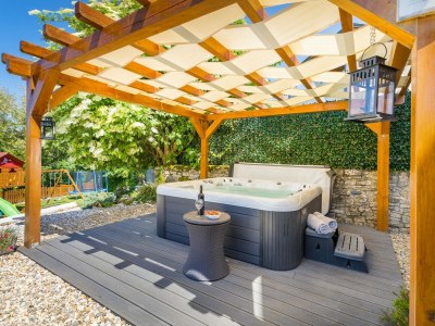 Villa Casa Serena mit Pool, Whirlpool und Spielplatz - Outdoor photo 8