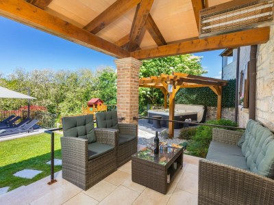 Villa Casa Serena mit Pool, Whirlpool und Spielplatz - Outdoor photo 10