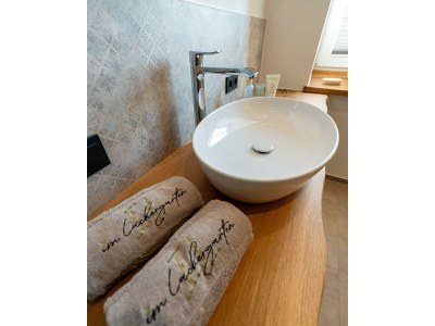 Apartment Wellness-Ferienhaus, Bad/WC mit Sauna u. Jacuzzi - Features photo 37