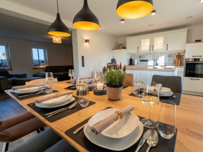 Apartment Wellness-Ferienhaus, Bad/WC mit Sauna u. Jacuzzi - Features photo 42