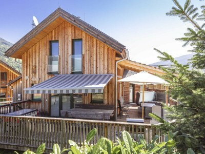 Holiday park Attractive chalet with whirlpool - Outdoor photo 7
