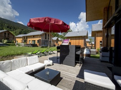 Holiday park Attractive chalet with hot tub - Outdoor photo 4