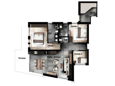 Apartment Apart Kristall (Top 4) - Outdoor photo 3