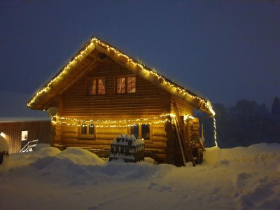 Chalet Naturstammhaus - Outdoor photo 17
