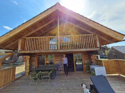 Chalet Naturstammhaus - Outdoor photo 28