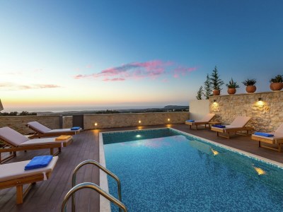 Villa Villa Arkadi mit Panorama-Pool und Natur - Outdoor photo 3