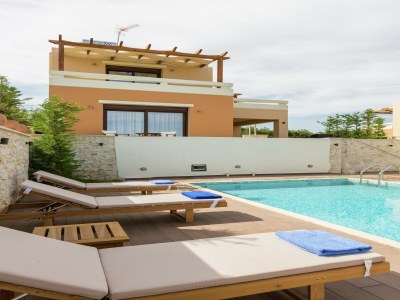 Villa Villa Arkadi mit Panorama-Pool und Natur - Outdoor photo 4